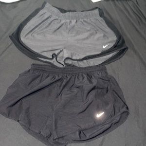 2 pair of Women’s Nike shorts. Size Large